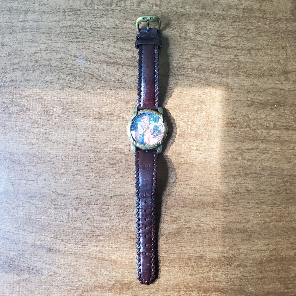 Disney Pocahontas Limited Edition Brown  Leather Band Watch
